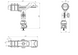 FASTEN Rod Holder with Top Mount Kit for C-Slot (HTs213)