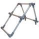 FASTEN folding ladder made of 22 mm black aluminum tube (Fl022) 64338 фото 4