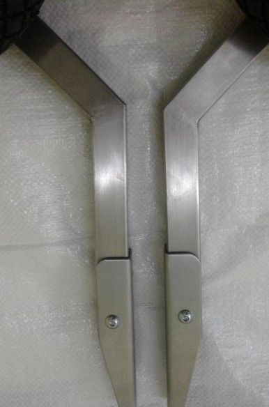 Technoparus KT-1 transom wheels, stainless steel, extended 64890 фото