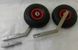 Technoparus KT-1 transom wheels, stainless steel, extended 64890 фото 5