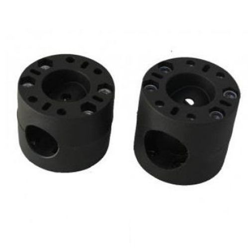 Fasten mounting platform for installing two locks on a 30, 32 mm pipe (Mr232)