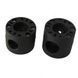 Fasten mounting platform for installing two locks on a 30, 32 mm pipe (Mr232)
