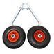 Technoparus KT-3 transom wheels with automatic interceptor