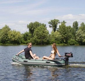 Inflatable boat BARK B-280NP (book-slatted)