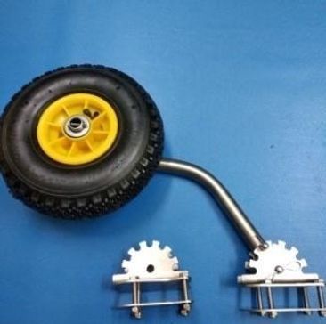 Technoparus KT-3 transom wheels, stainless steel, reinforced, 7-position automatic 79444 фото