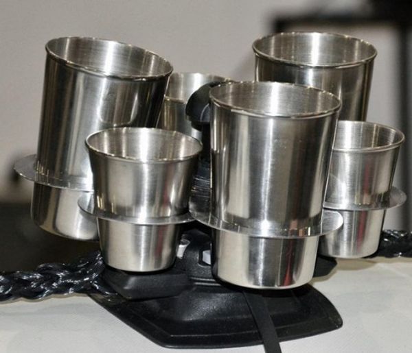 FASTEN Stainless Steel Folding Cup Holder (Ch221)