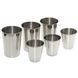 Set of FASTEN stainless steel glasses (Gl221)