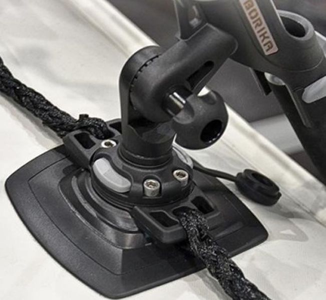 FASTEN universal lock for installing accessories, black and gray (FS219)