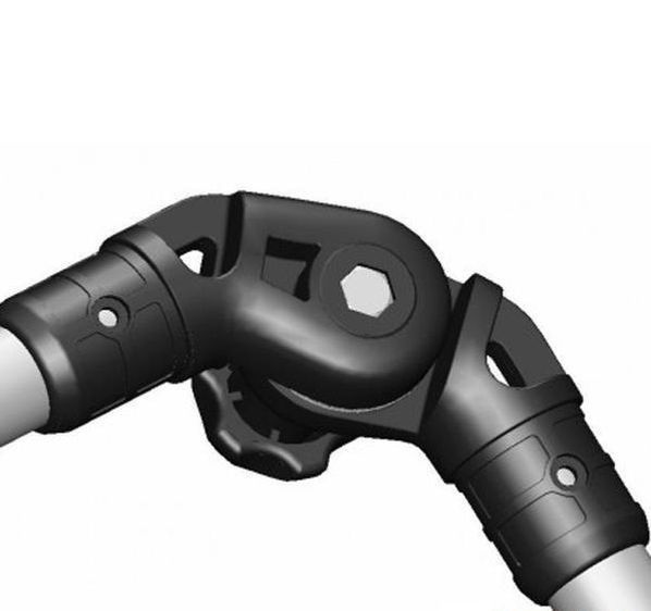 FASTEN Inclined Connecting Unit for 22, 29 mm Pipes, 2 pcs (TRl257) 64226 фото