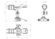 FASTEN Rod Holder with Side Mount Kit for C-Slot (HTa213) 64378 фото 2